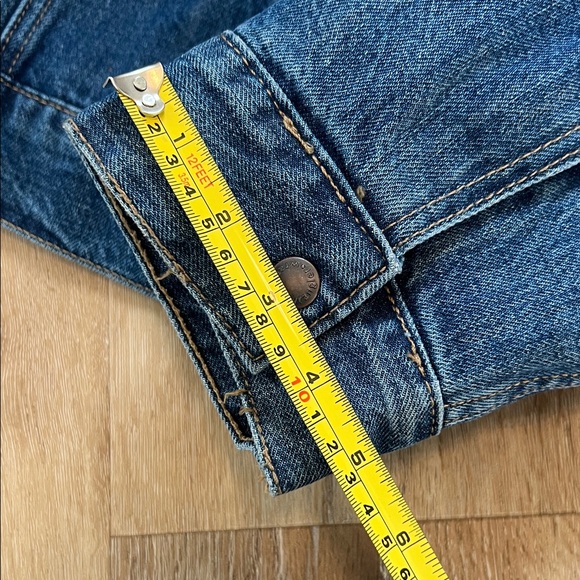 Wrangler Authentic Western Blue Denim Jacket XXL - Picture 9 of 12